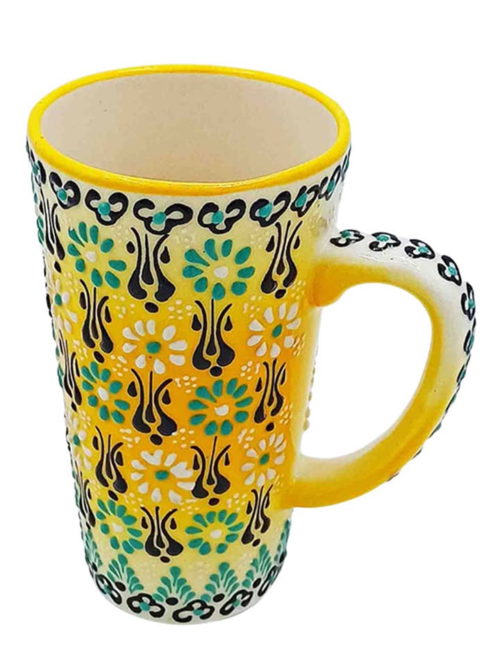 Ottoman Kubek jumbo w kolorze żółtym - 400 ml rozmiar: onesize