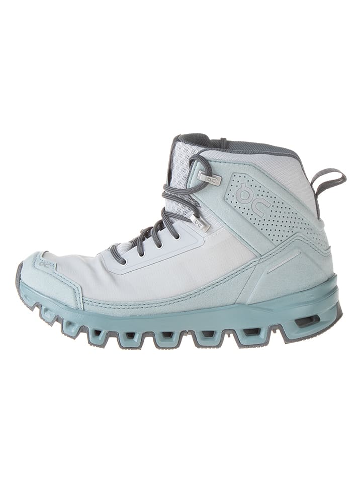 ON RUNNING Botki turystyczne "Cloudridge 1" w kolorze błękitno-białym rozmiar: 37 1/2