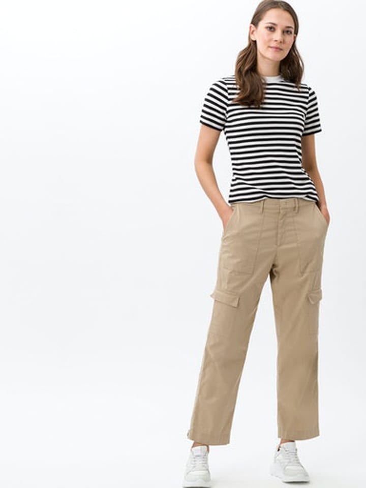 BRAX Koszulka "Feli" w kolorze czarno-białym rozmiar: 44