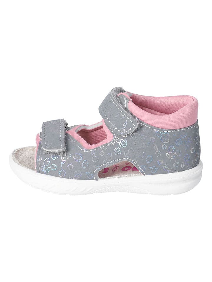 PEPINO Sandały "Titu" w kolorze szaro-jasnoróżowym rozmiar: 24