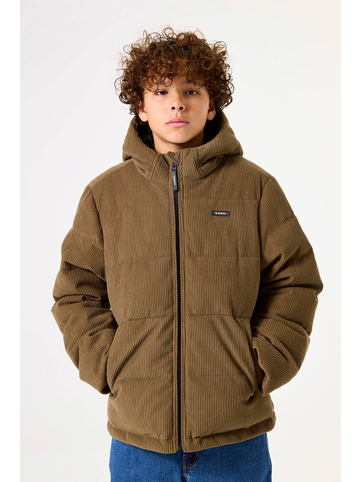 Garcia Kurtka pikowana w kolorze jasnobrązowym rozmiar: 140/146