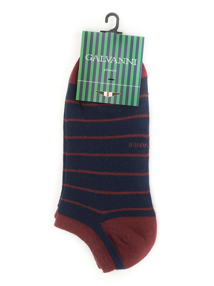 Galvanni Skarpety "Corr" w kolorze bordowo-granatowym rozmiar: 40-44
