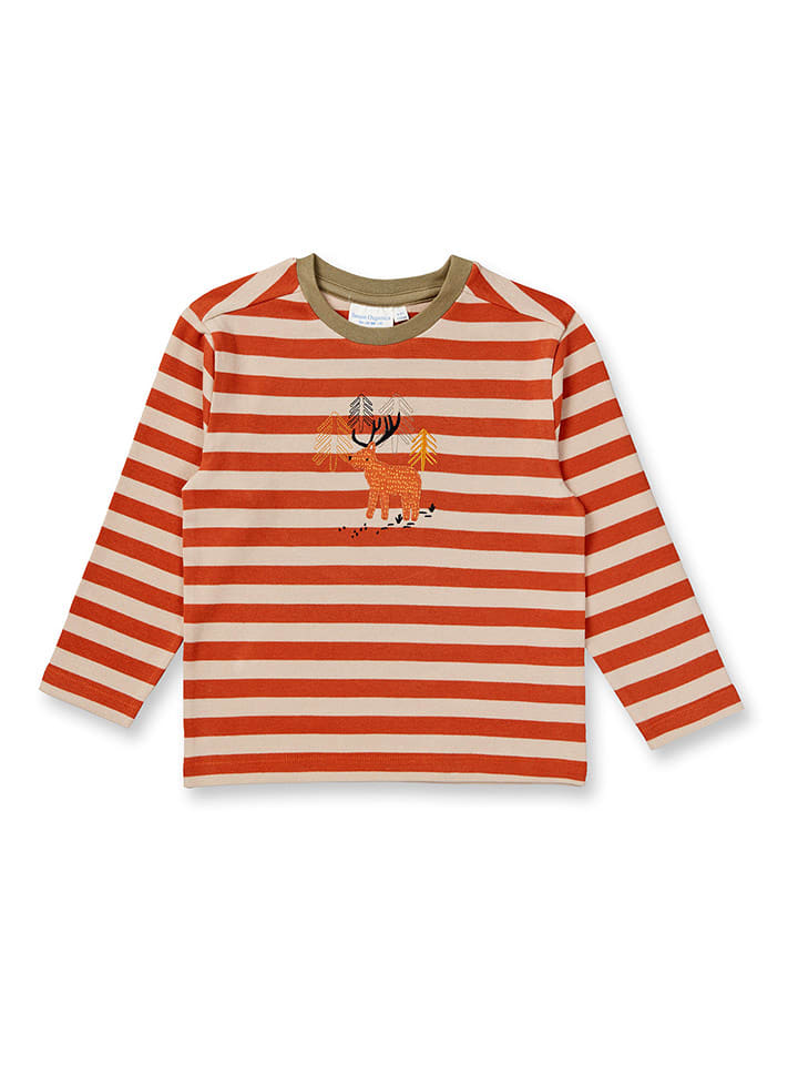 Sense Organics Koszulka "Luke" w kolorze czerwonym rozmiar: 134/140