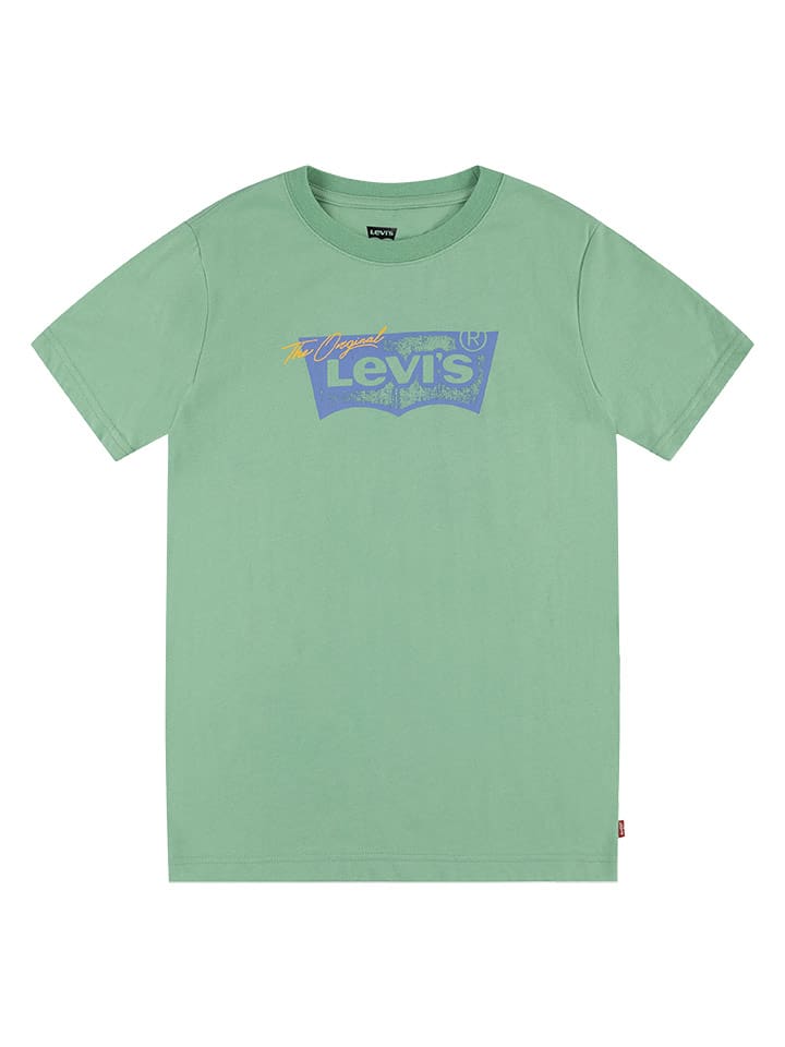 Levi's Kids Koszulka w kolorze zielonym rozmiar: 104