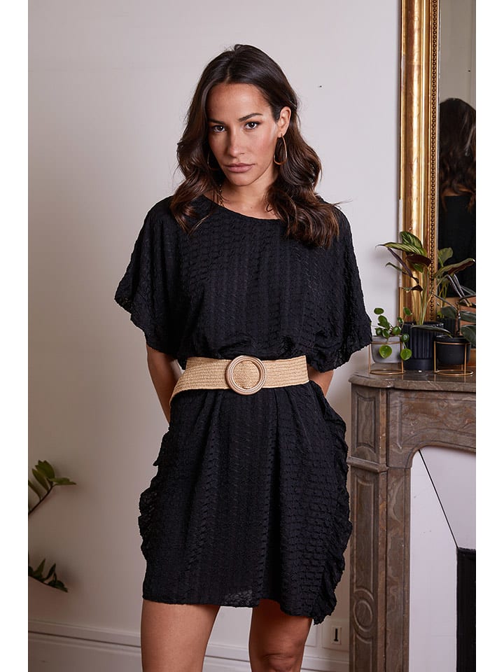 Joséfine Sukienka "Codji" w kolorze czarnym rozmiar: S