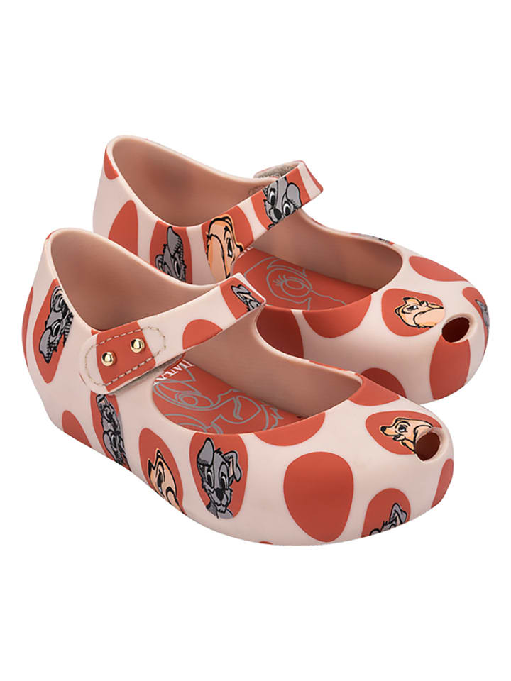 Melissa Baleriny ze wzorem z paskiem rozmiar: 19/20