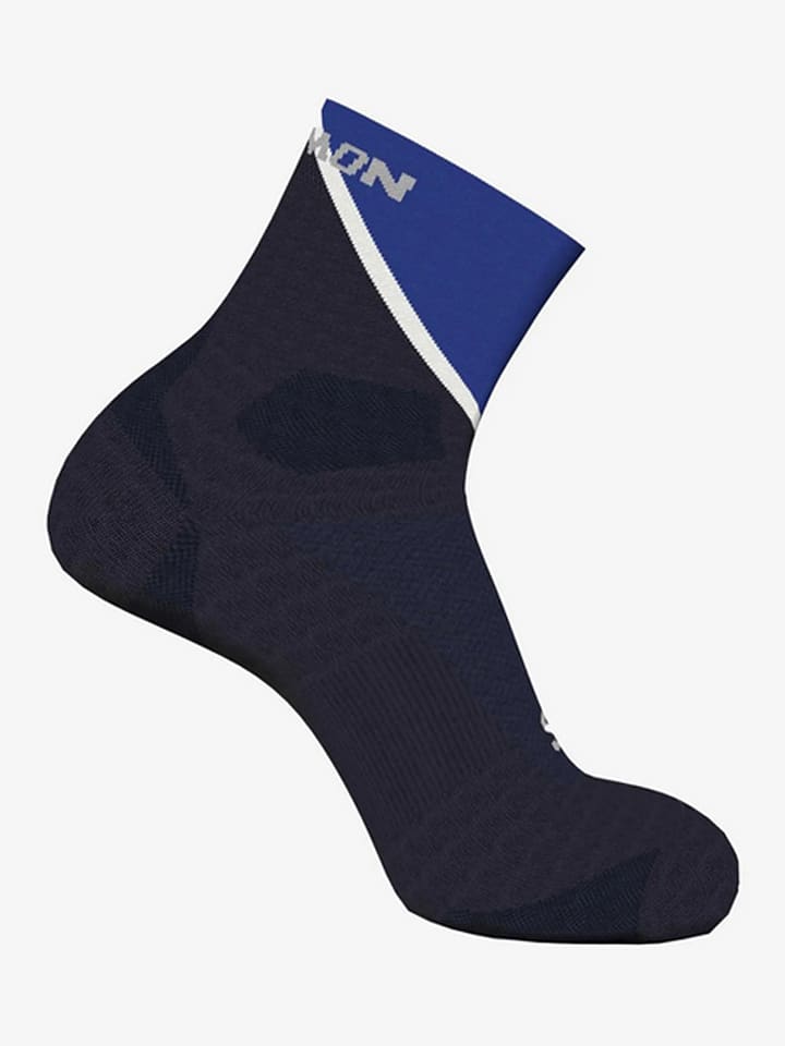 SALOMON Skarpety "Pulse Ankle" w kolorze granatowo-niebieskim do biegania rozmiar: 45-47