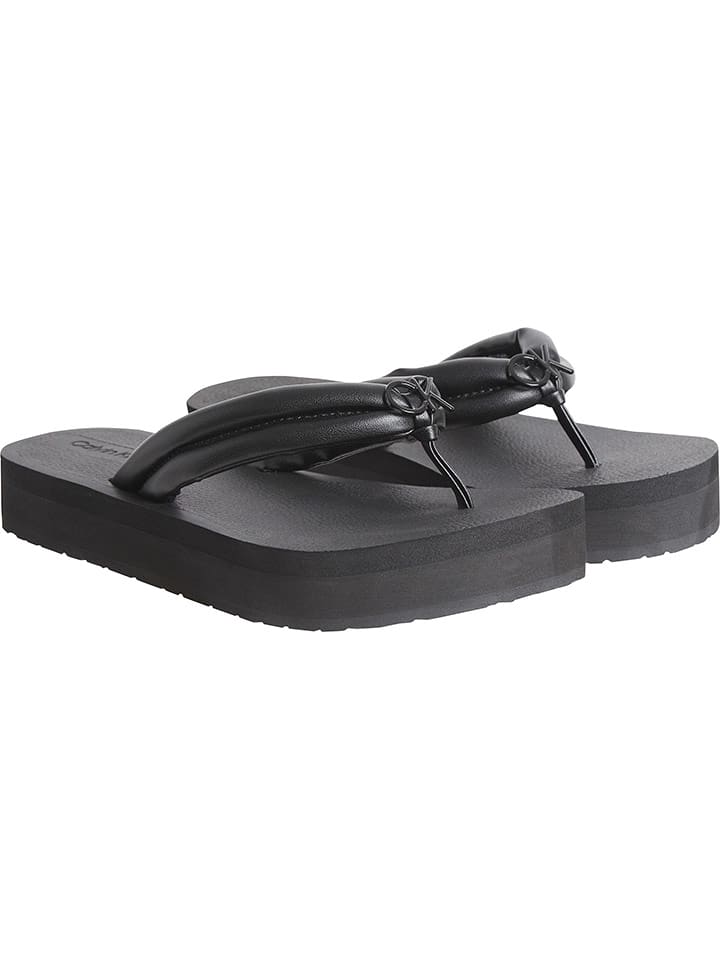 Calvin Klein Japonki w kolorze czarnym rozmiar: 39