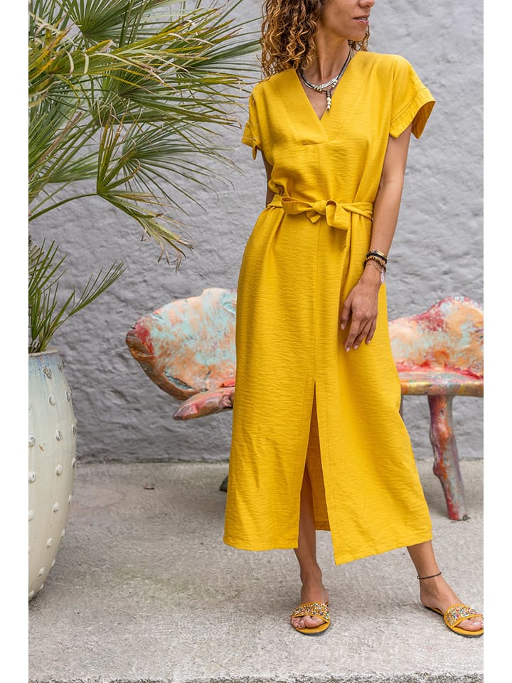 Gunes Kizi Sukienka w kolorze żółtym rozmiar: 36