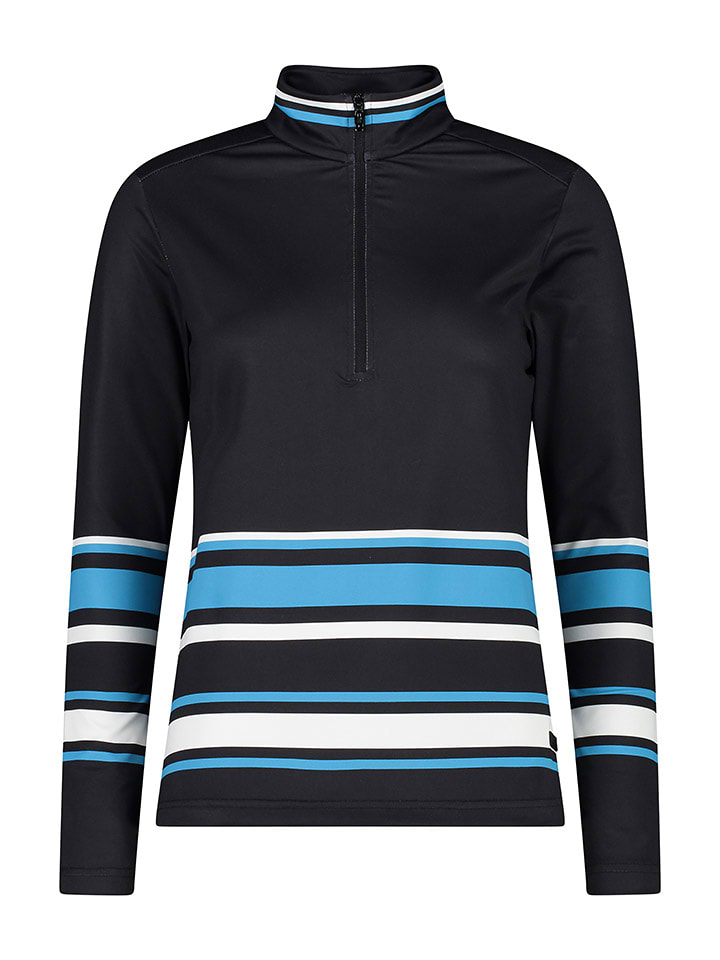 CMP Koszulka funkcyjna w kolorze czarno-niebieskim rozmiar: 38