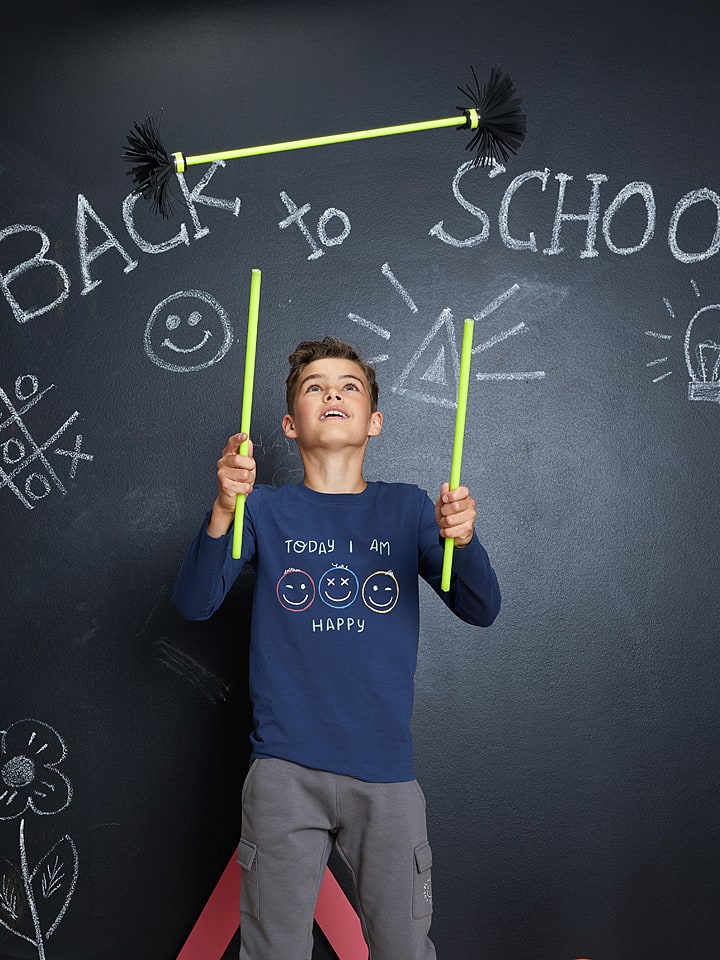 lamino Koszulka w kolorze granatowym rozmiar: 98