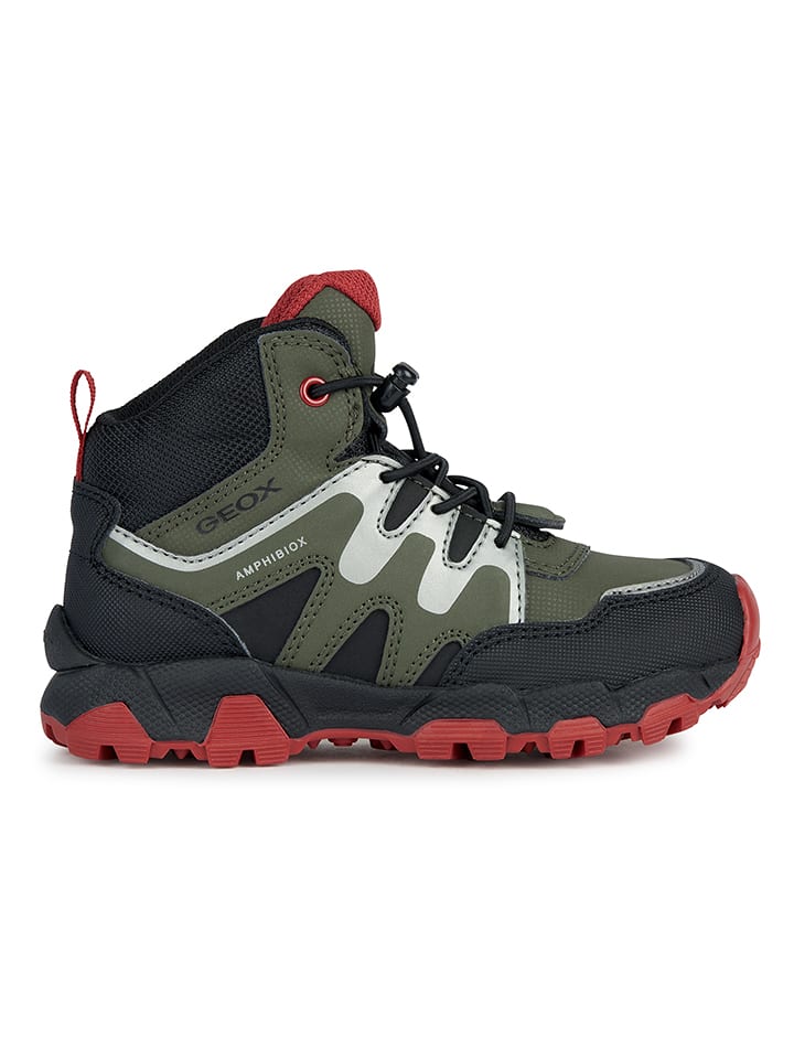 Geox Buty turystyczne "Magnetar" w kolorze khaki rozmiar: 26