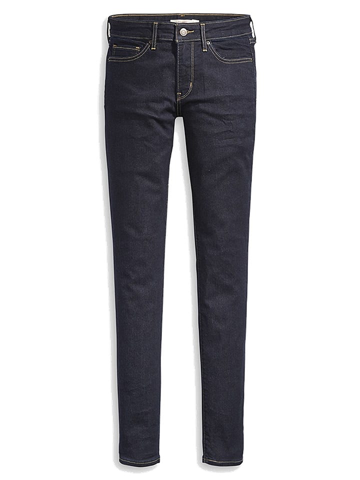 Levi´s Dżinsy "725 High Rise Bootcut" - Flare fit - w kolorze granatowym rozmiar: W29/L30