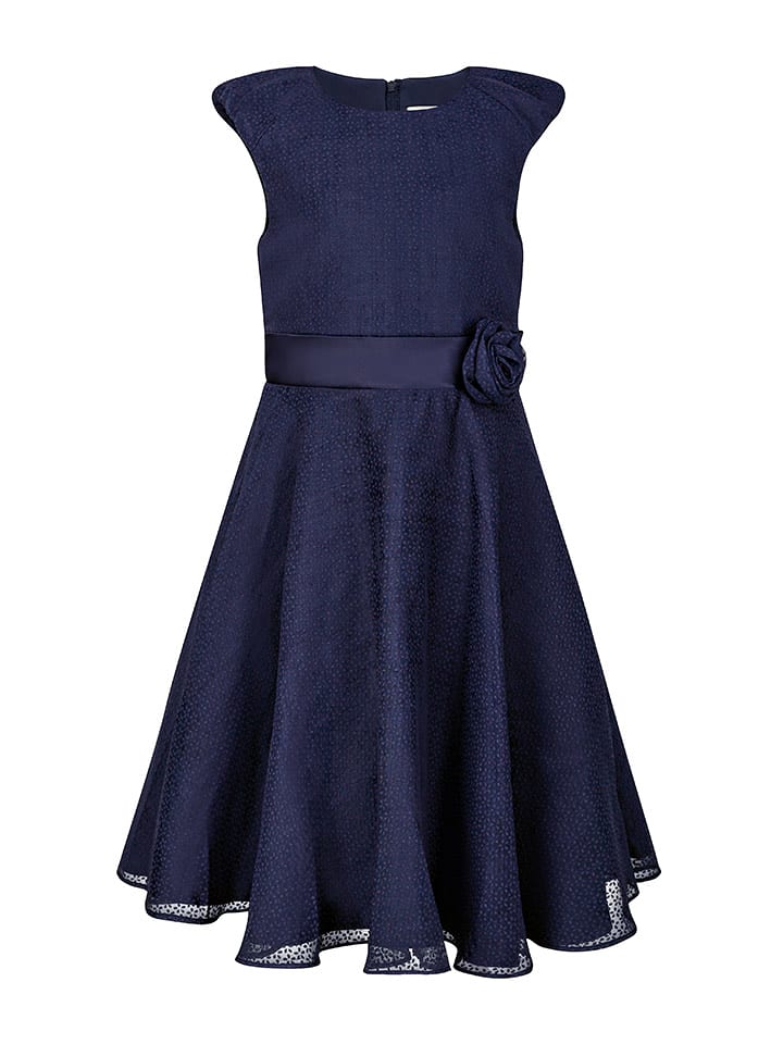 happy girls by Eisend Sukienka w kolorze granatowym rozmiar: 152