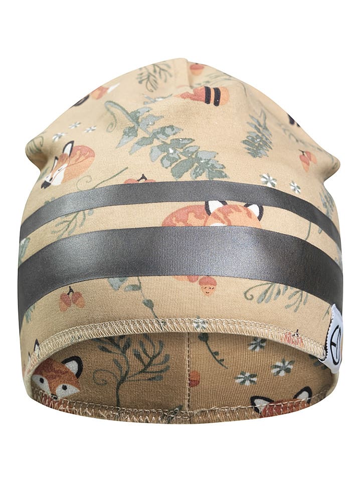 Elodie Details Czapka beanie w kolorze antracytowo-beżowym rozmiar: 46-48 cm