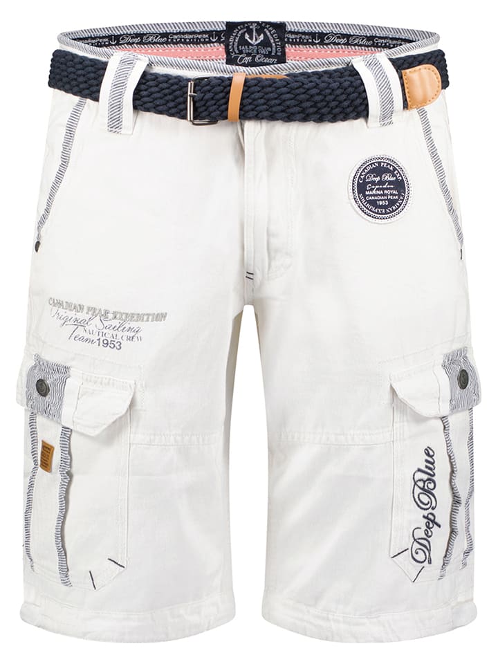 Canadian Peak Bermudy w kolorze białym rozmiar: XL