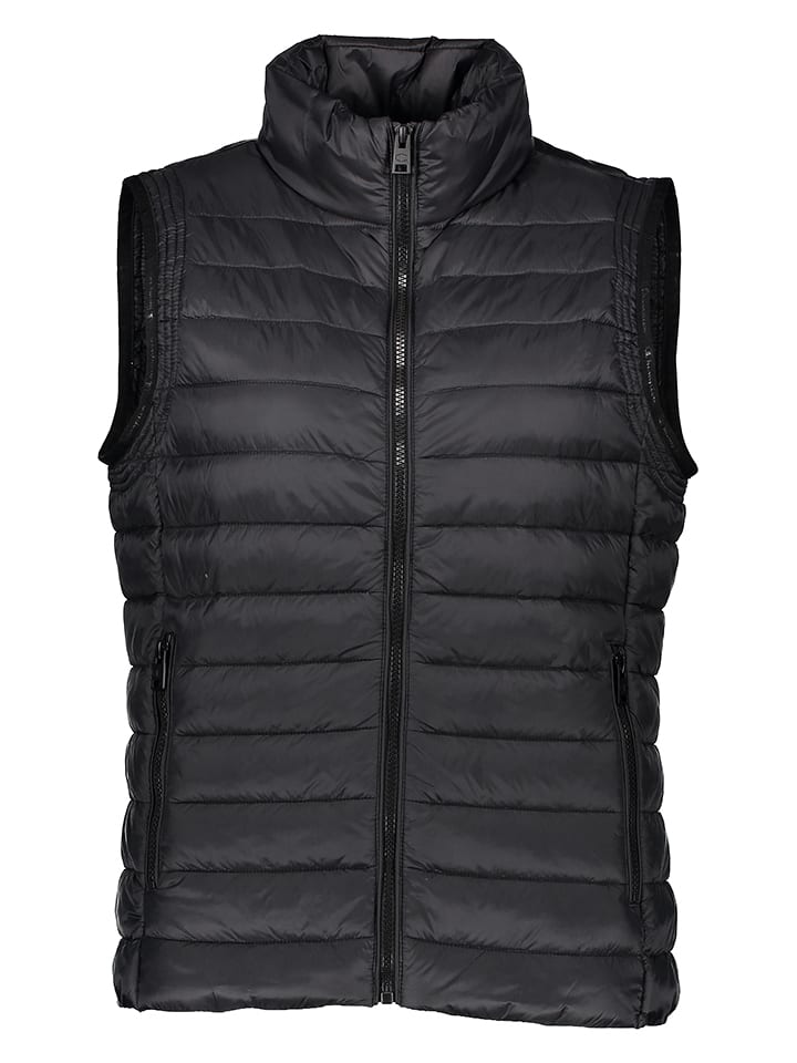 Champion Kamizelka pikowana w kolorze czarnym rozmiar: XL