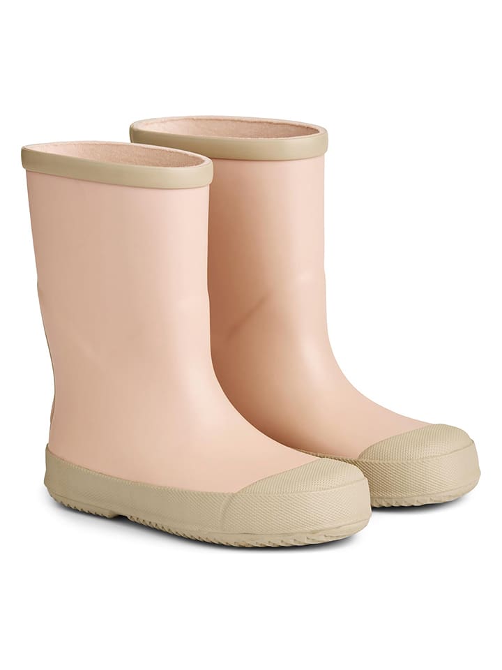 Wheat Kalosze "Muddy" w kolorze jasnoróżowym rozmiar: 33