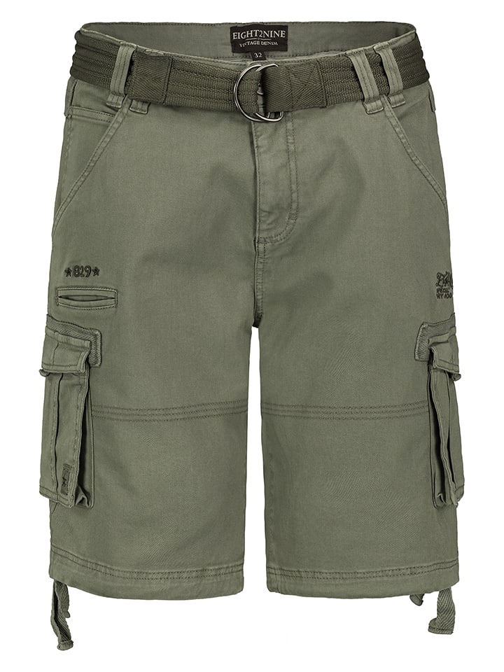 Eight2Nine Bojówki w kolorze khaki rozmiar: W30