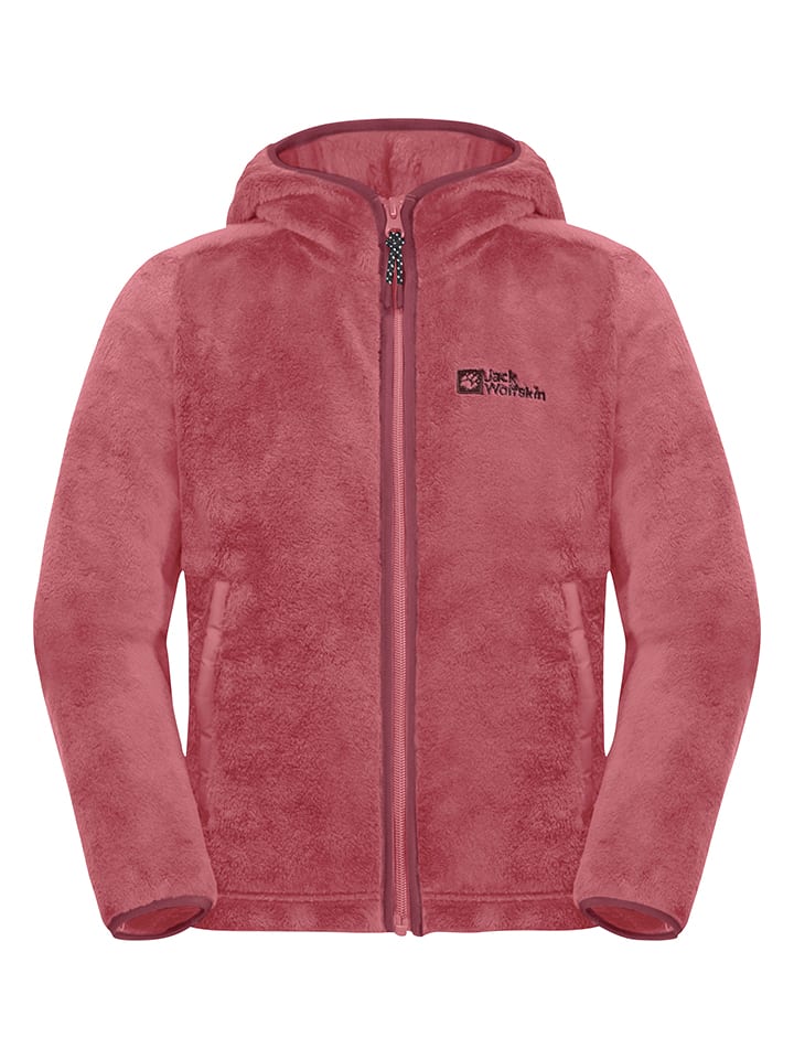 Jack Wolfskin Kurtka polarowa "Nepali" w kolorze różowym rozmiar: 164