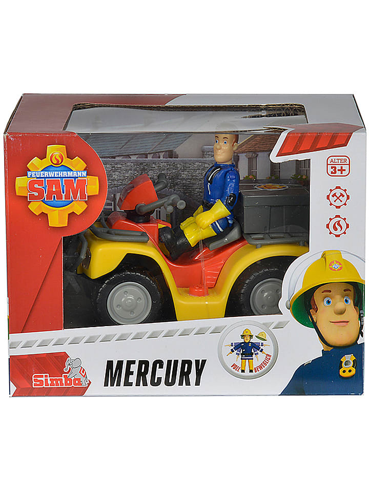Feuerwehrmann Sam Quad "Mercury" z figurką - 3+ rozmiar: onesize