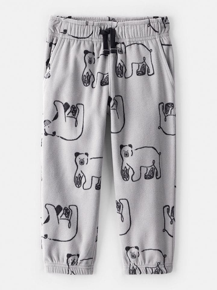 OshKosh Spodnie polarowe w kolorze szarym rozmiar: 104