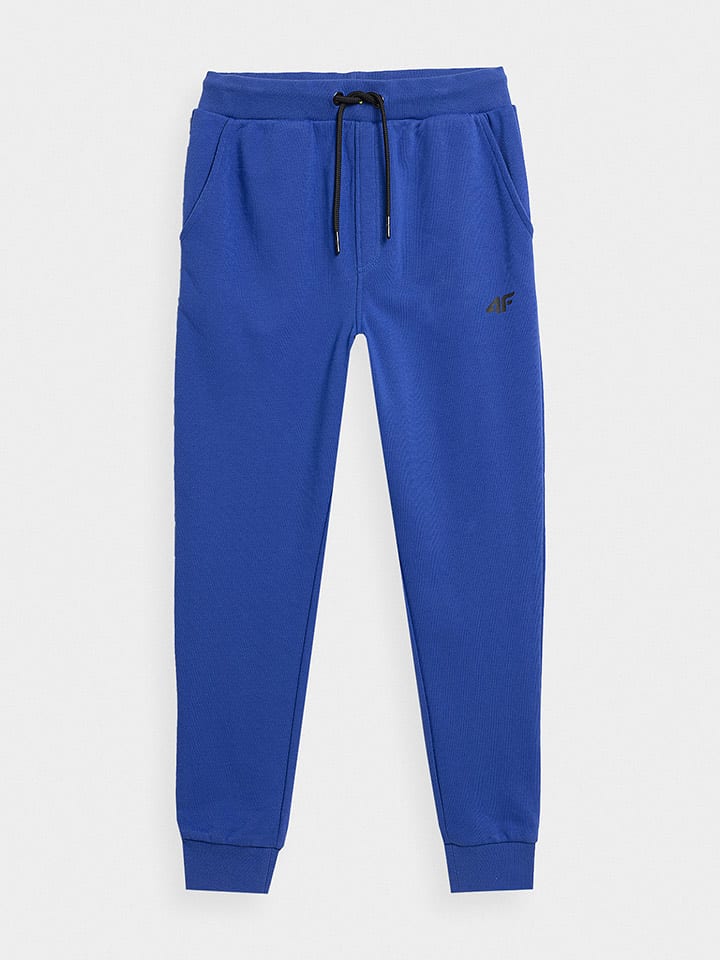 4F Spodnie dresowe w kolorze granatowym rozmiar: 140