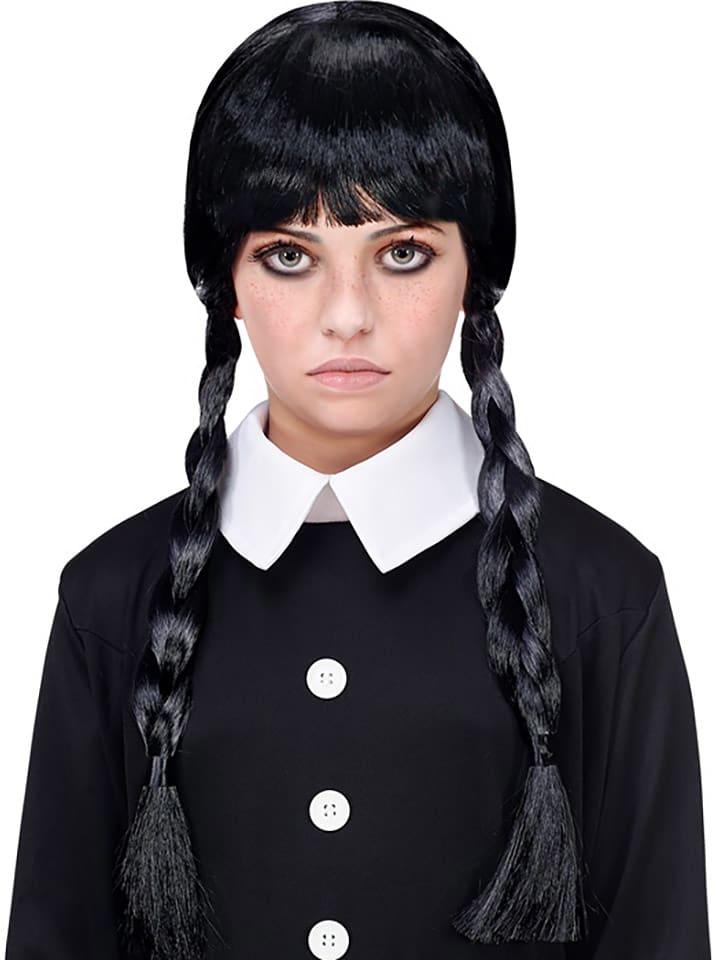 Widmann Peruka "Dark girl" w kolorze czarnym rozmiar: onesize