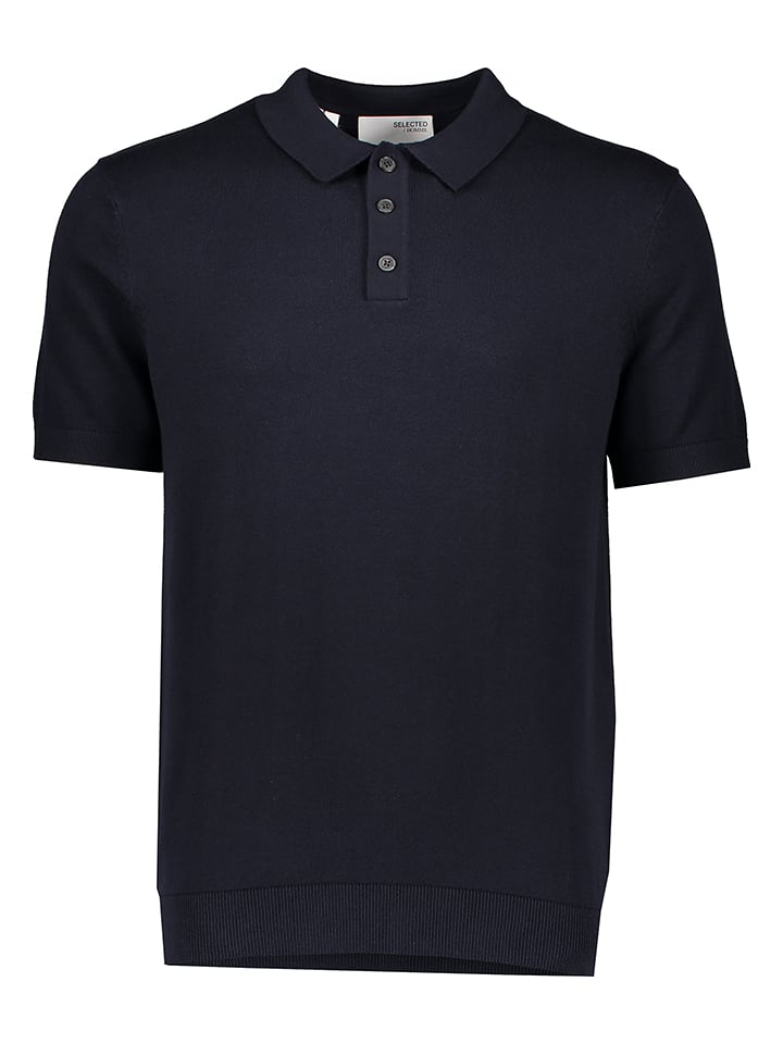 SELECTED HOMME Koszulka polo w kolorze czarnym rozmiar: XL