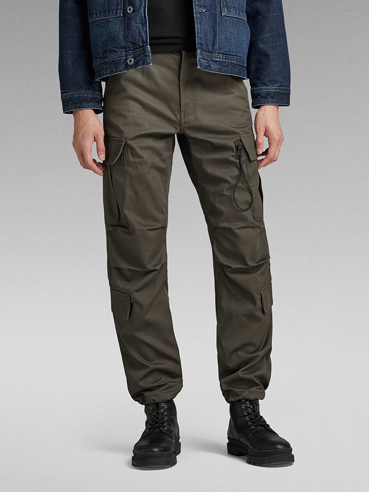 G-Star Bojówki w kolorze antracytowym rozmiar: W32