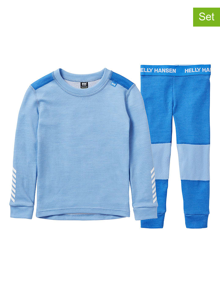 Helly Hansen 2-częściowy zestaw "Lifa Merino" w kolorze niebieskim rozmiar: 116