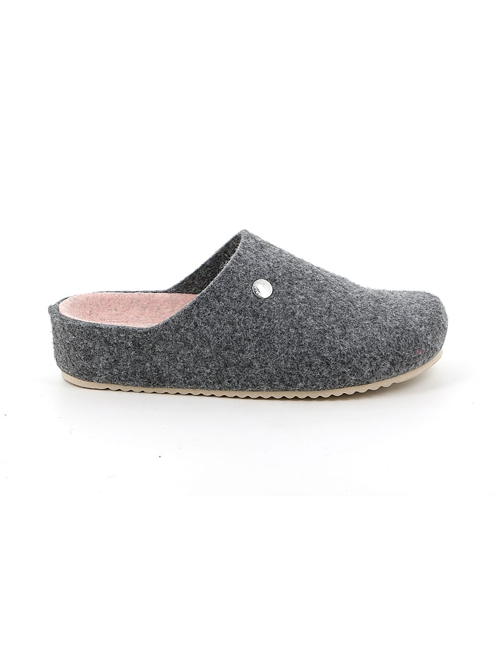 Grünland Kapcie w kolorze szarym rozmiar: 39