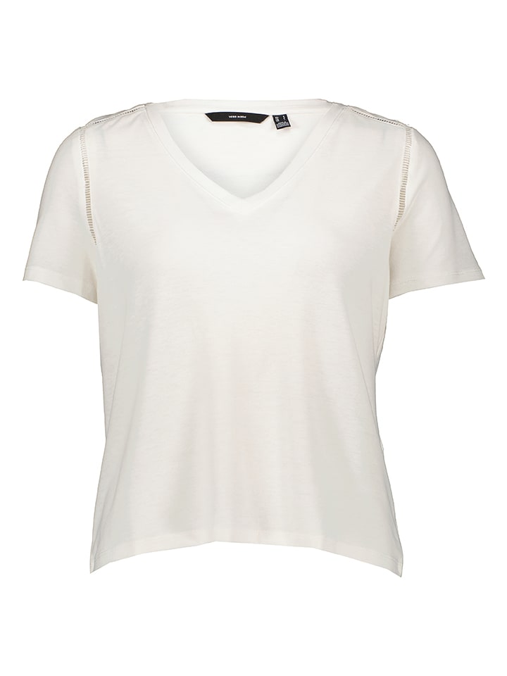 Vero Moda Koszulka "Marijune" w kolorze białym rozmiar: M
