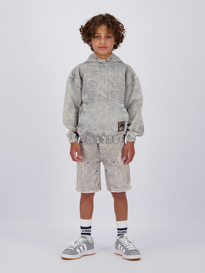 Vingino Szorty dżinsowe w kolorze szarym rozmiar: 170