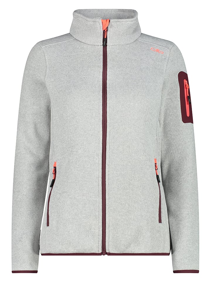 CMP Kurtka polarowa w kolorze szarym rozmiar: 48