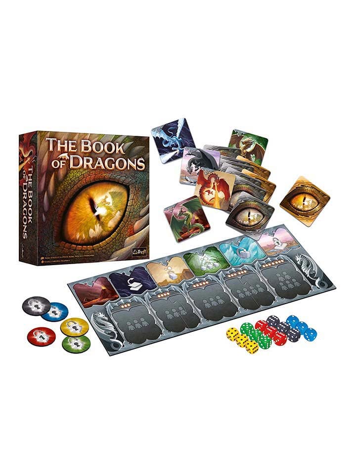 Trefl Gra planszowa "The Book of Dragons" - 8+ rozmiar: onesize