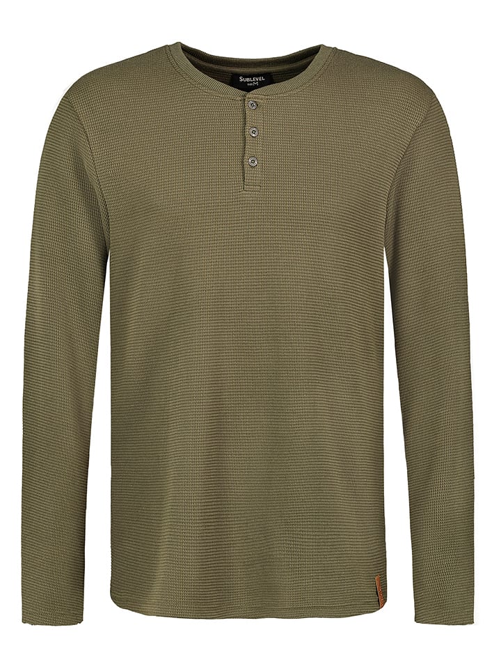 Sublevel Koszulka w kolorze zielonym rozmiar: S