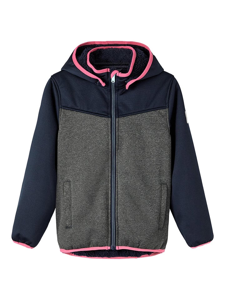 name it Kurtka softshellowa "Mada08" w kolorze granatowym rozmiar: 122