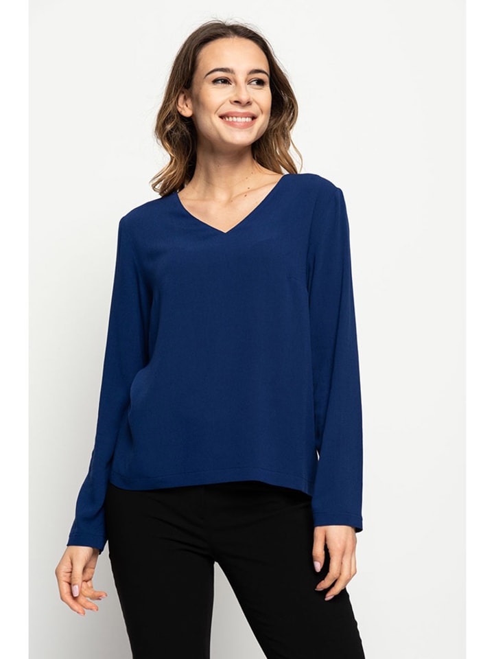 Bluzka w kolorze granatowym
