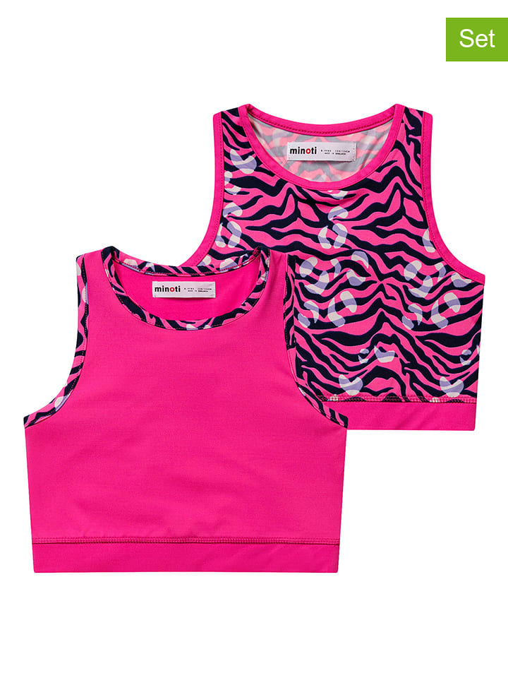 Minoti Topy (2 szt.) w kolorze różowym rozmiar: 158/164