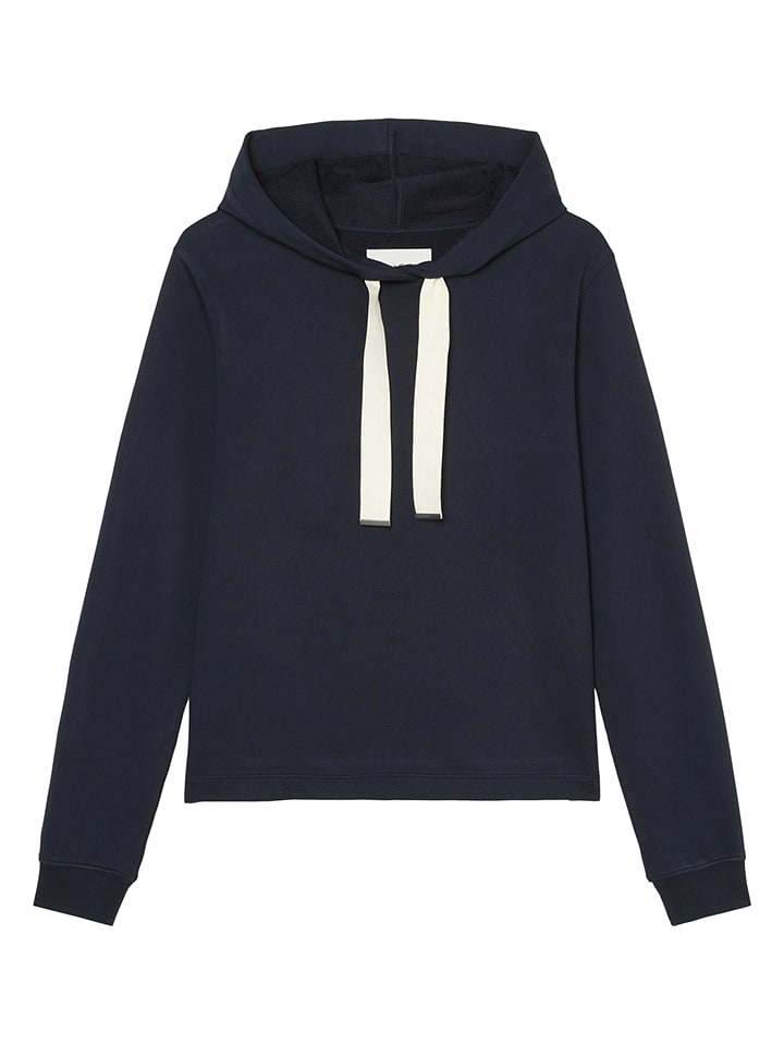 Marc O'Polo Bluza w kolorze granatowym rozmiar: S