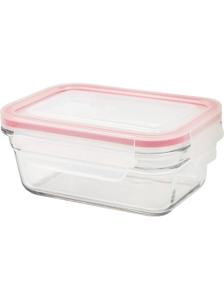 Glasslock Pojemnik "Fancy" w kolorze czerwonym - 480 ml rozmiar: onesize