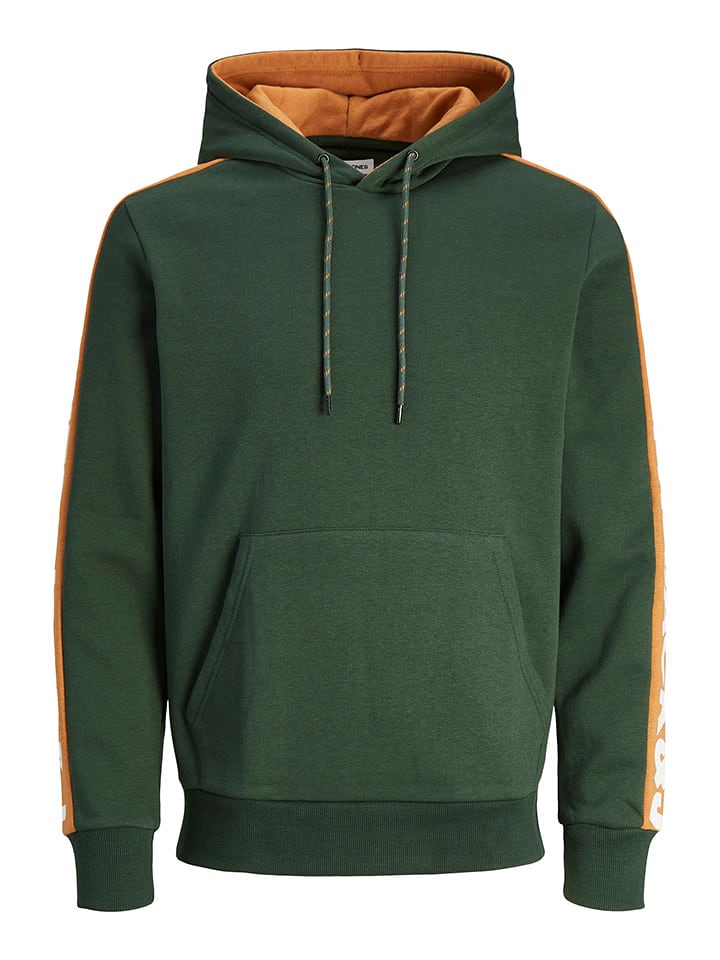 Jack & Jones Bluza "Huncho" w kolorze zielonym rozmiar: XL