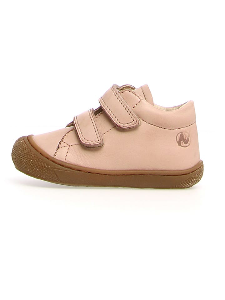 Naturino Skórzane buty "Coco" w kolorze beżowym do nauki chodzenia rozmiar: 23