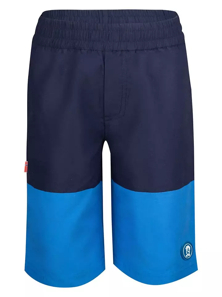 Trollkids Szorty kąpielowe "Kroksand" w kolorze granatowym rozmiar: 140