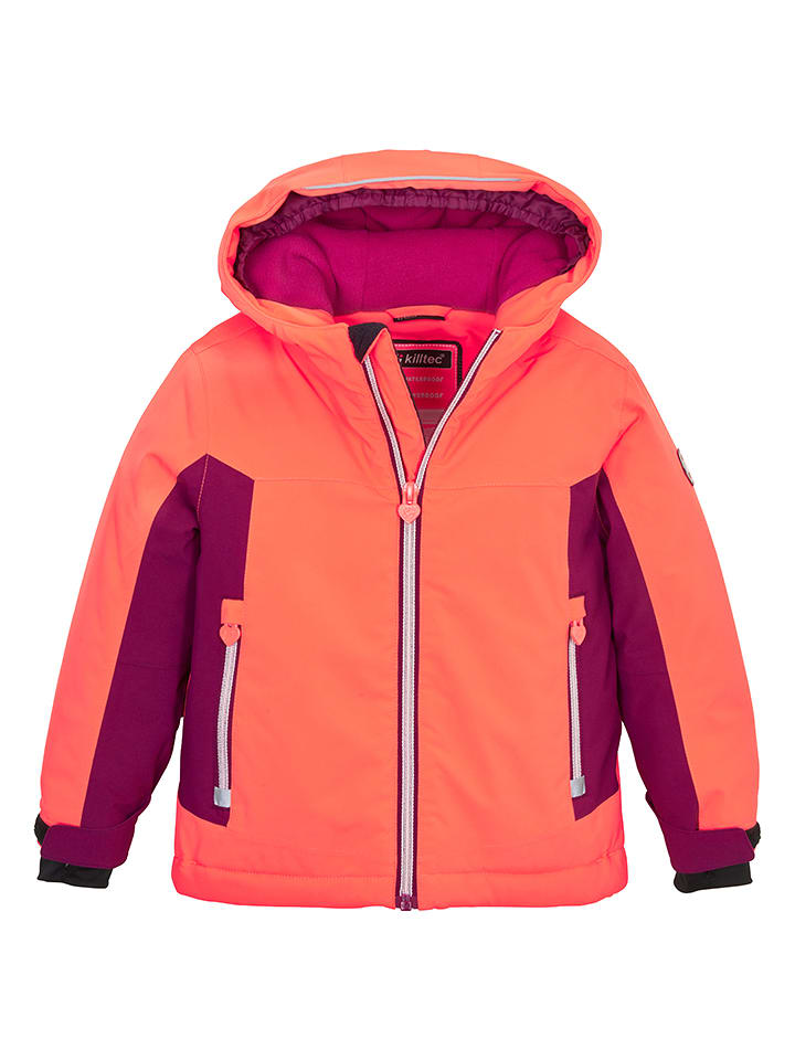 Kurtka narciarska "KW" w kolorze pomarańczowym