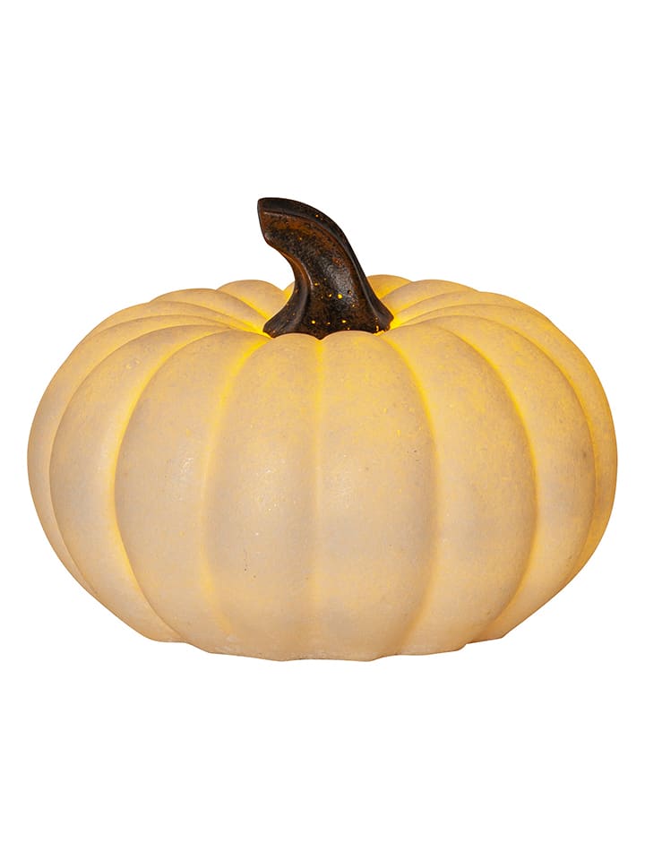 STAR Trading Oświetlenie dekoracyjne LED "Sandy" w kolorze żółtym - wys. 15 x Ø 10,5 cm rozmiar: onesize