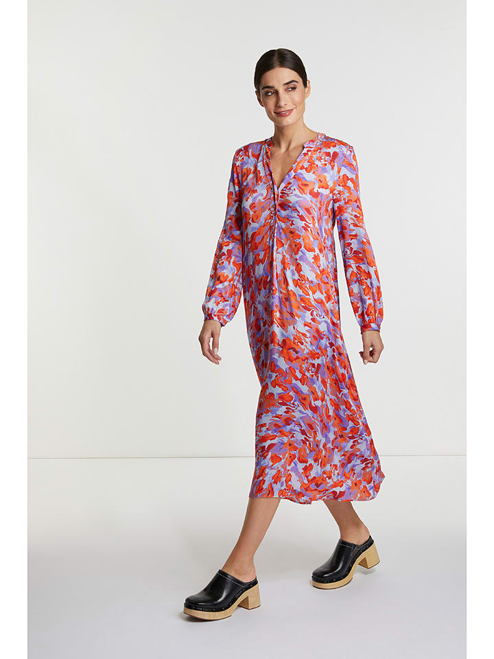 Rich & Royal Sukienka w kolorze błękitno-pomarańczowym rozmiar: 40