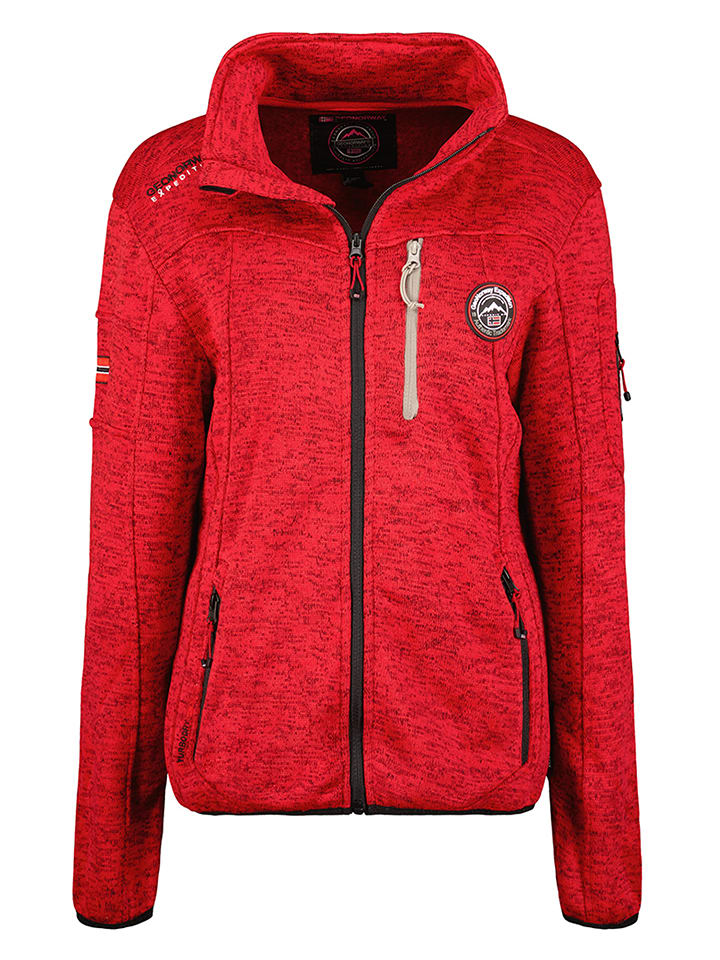 Geographical Norway Kurtka polarowa "Trincesse" w kolorze czerwonym rozmiar: M