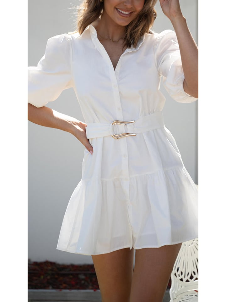 Milan Kiss Sukienka w kolorze białym rozmiar: XL